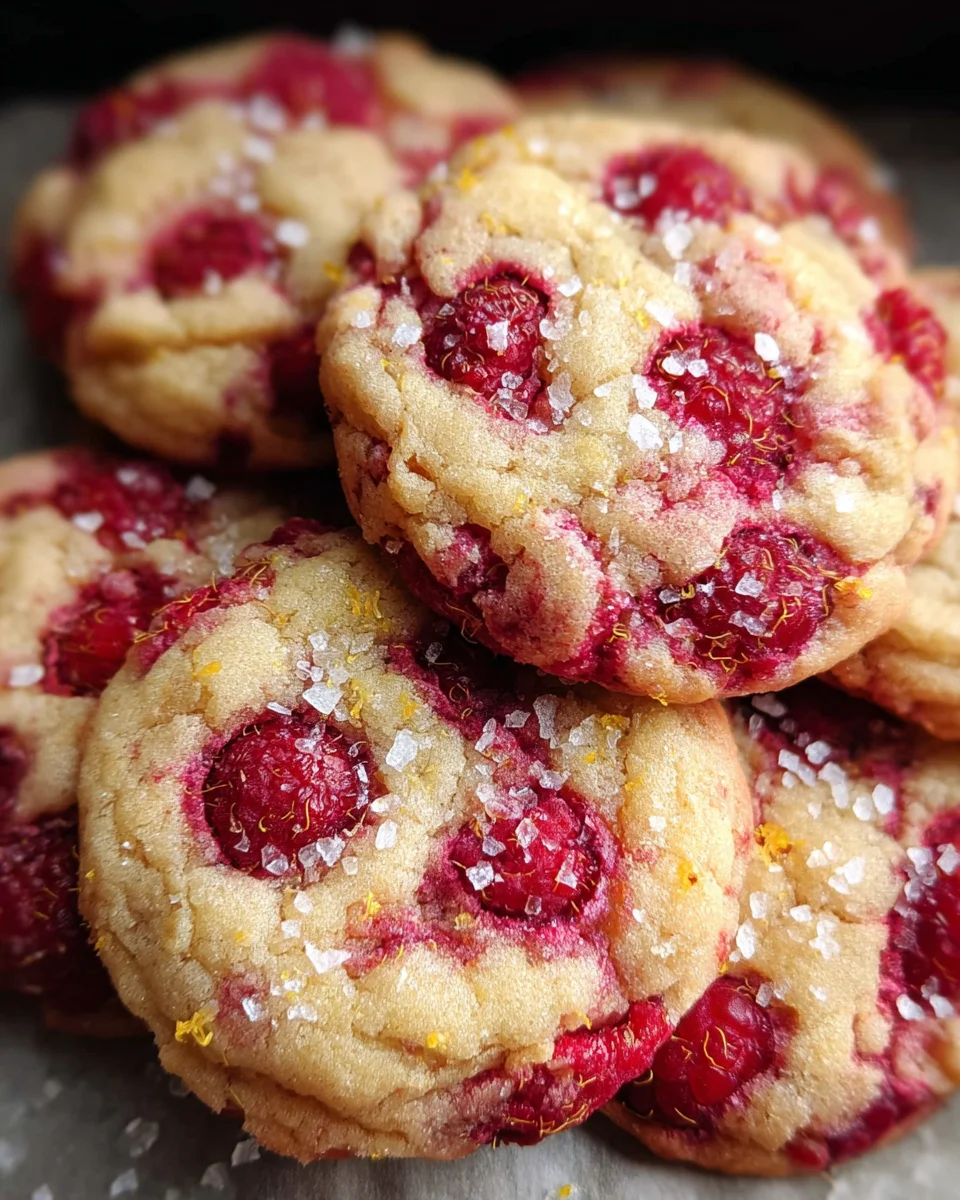 Lemon Raspberry Cookies