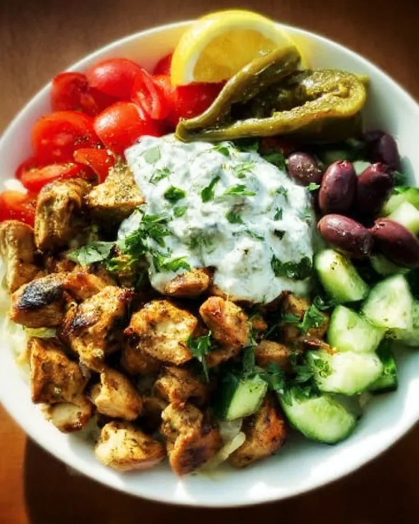 Mediterranean Chicken Bowls | Meal Prep, Low-Carb & Gluten-Free