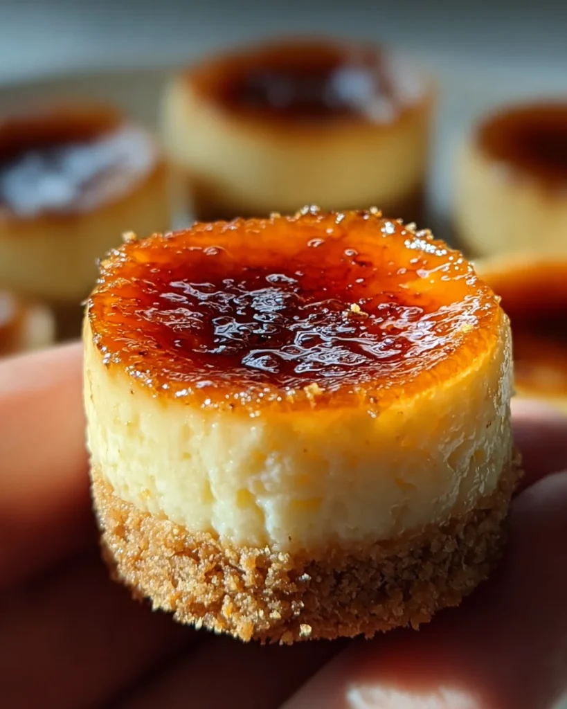Mini Crème Brûlée Cheesecakes: A Decadent Dessert Recipe for Beginners