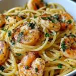 One-Pot Garlic Butter Shrimp Pasta