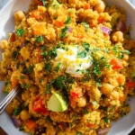 One-Pot Moroccan Couscous with Chickpeas Recipe