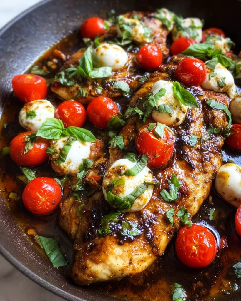 One Pan Balsamic Chicken