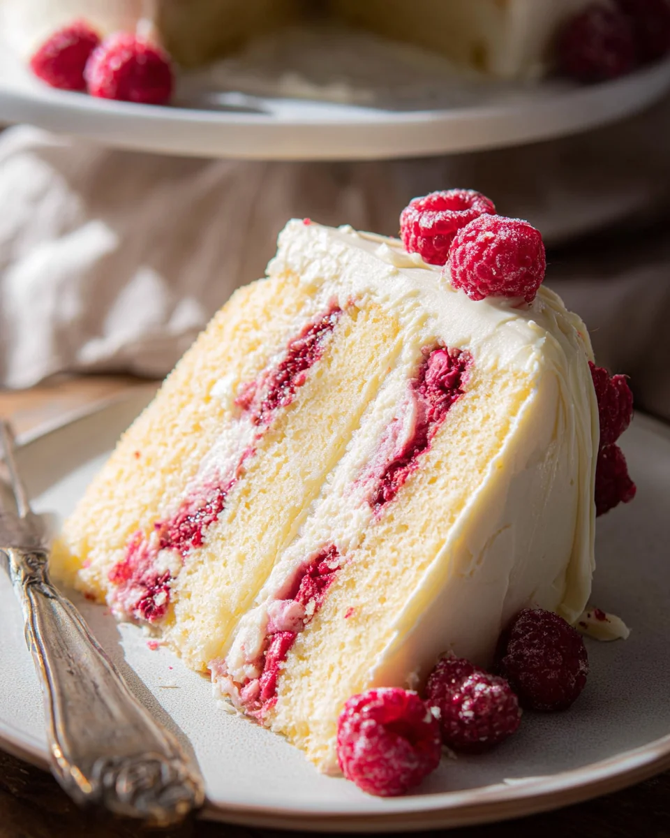 Raspberry Lemon Cake