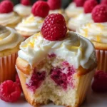 Raspberry Lemon Heaven Cupcakes