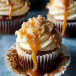 Salted Caramel Cream Cheese Cupcakes