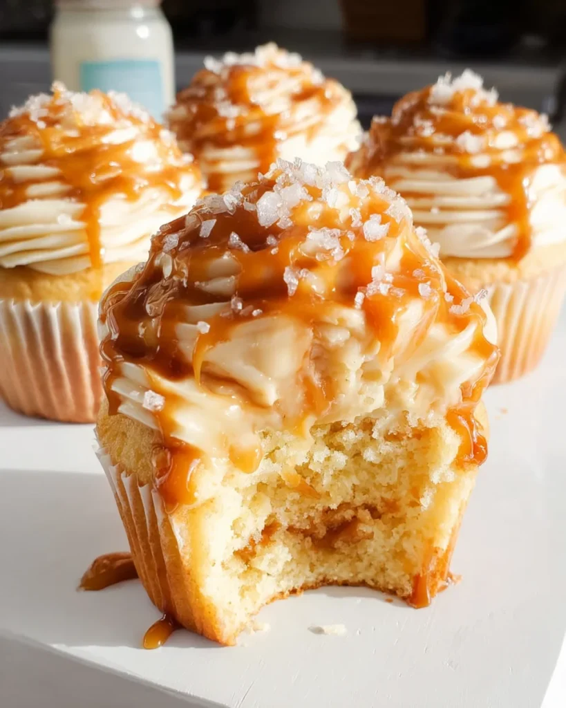 Salted Caramel Cupcakes