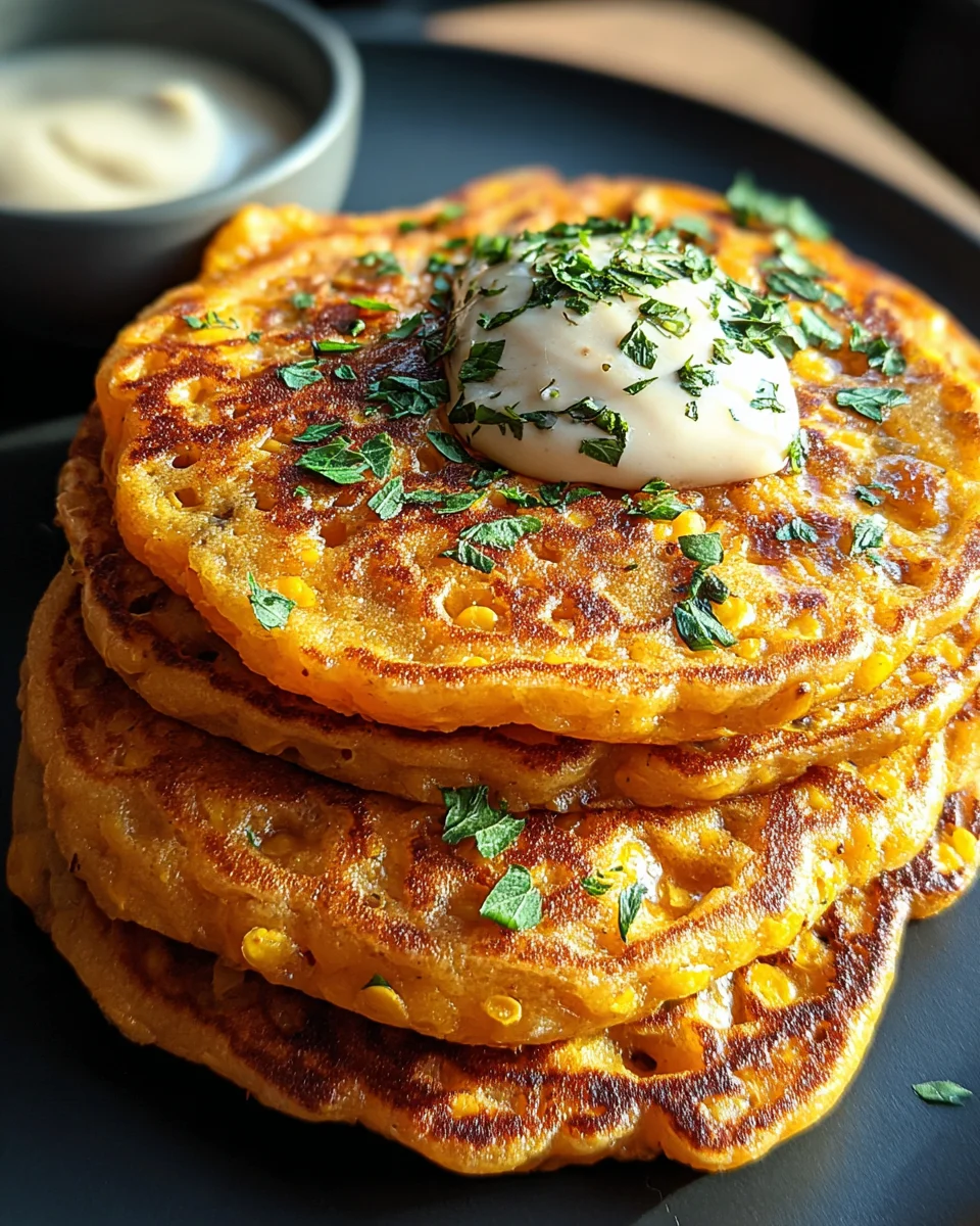 Savory Red Lentil Pancakes