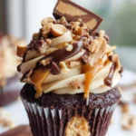 Snickers Cupcakes