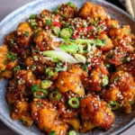 Sticky Sesame Cauliflower