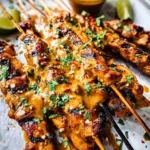 Thai Satay Chicken with Peanut Sauce