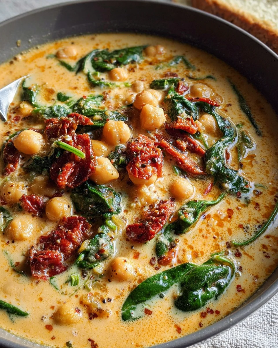 Tuscan Garbanzo Bean Soup