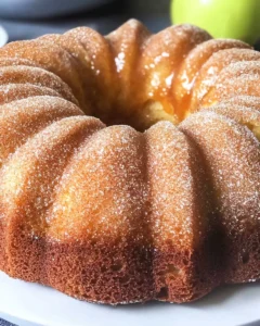 Apple Cider Doughnut Cake