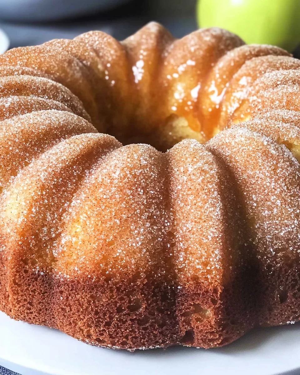 Apple Cider Doughnut Cake