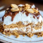 Peanut Butter Crunch Lasagna