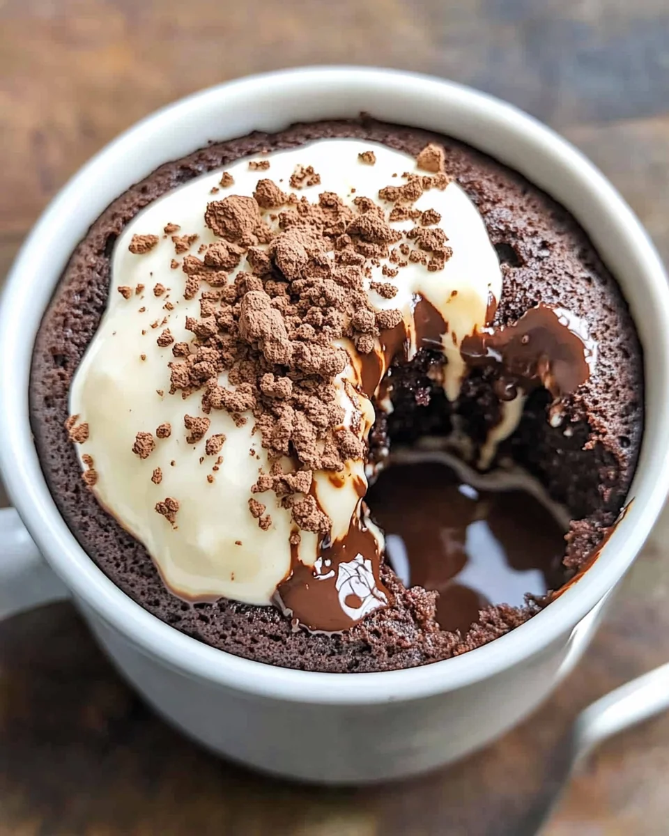 3 Ingredient Mug Cake