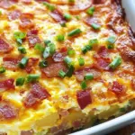 Bacon, Potato, and Egg Casserole