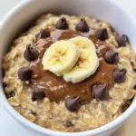 Banana Chocolate Chip Air Fryer Oatmeal