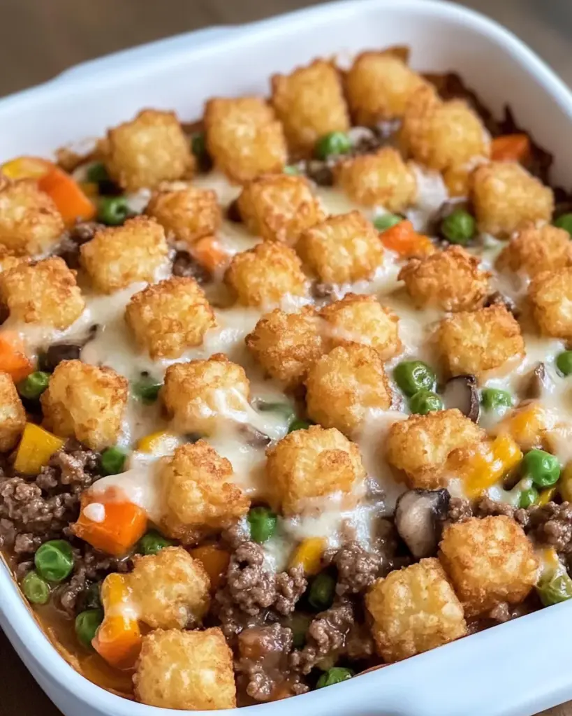 Classic Tater Tot Hotdish Recipe