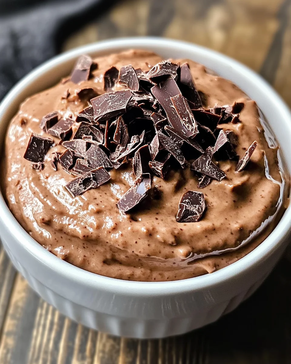 Cottage Cheese Mousse – A Chocolatey, High-Protein Dessert
