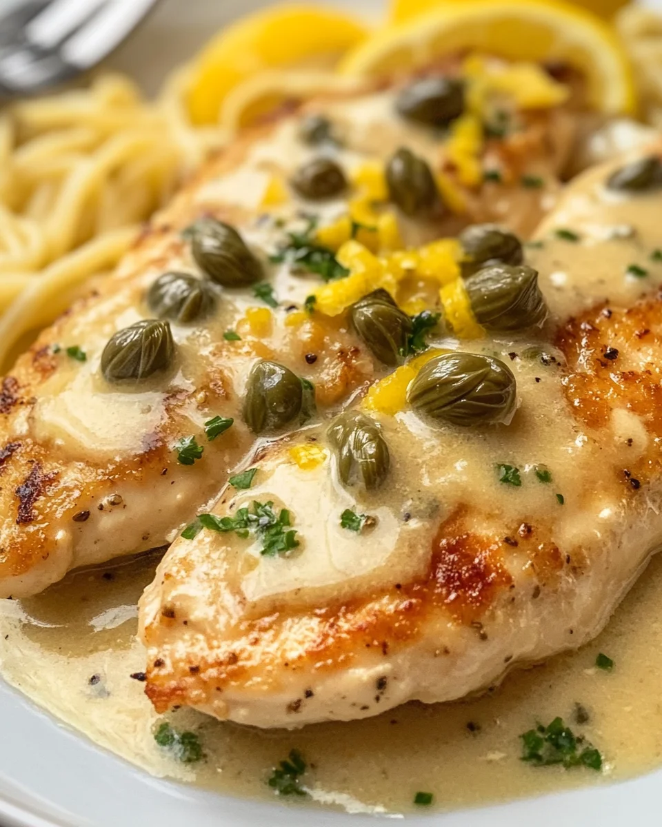 Creamy Lemon Chicken Piccata