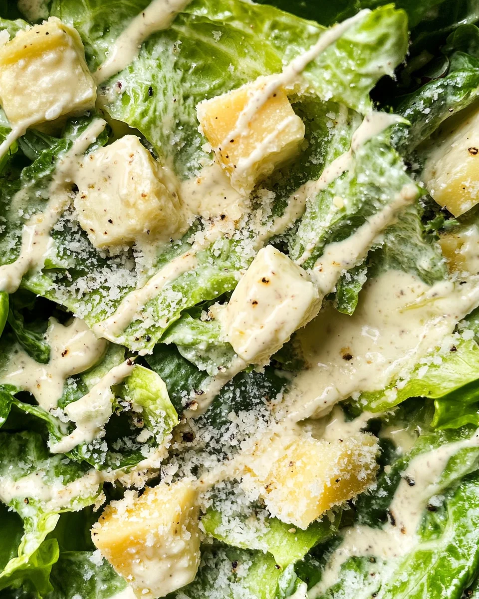 Easy Caesar Salad Dressing
