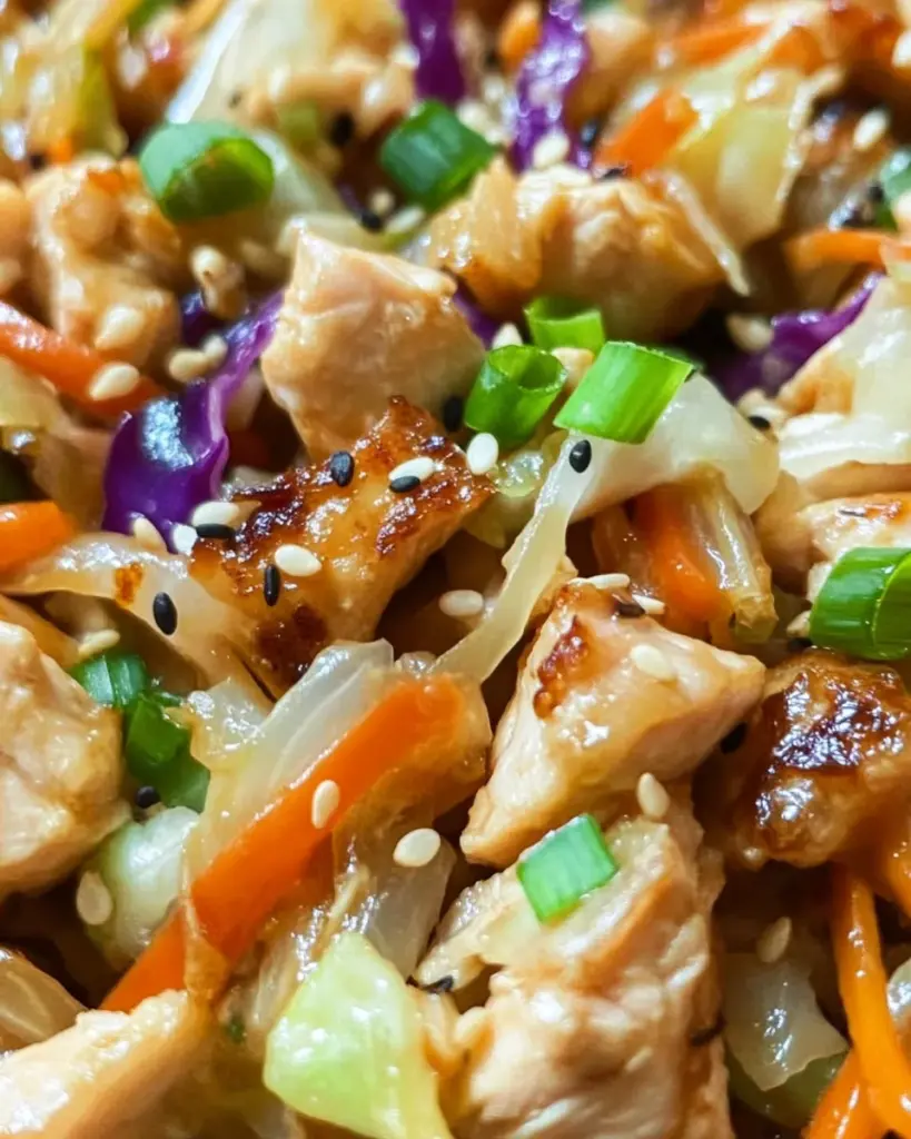 Egg Roll Bowls with Chicken and Cabbage: An Incredible Ultimate 10-Minute Meal