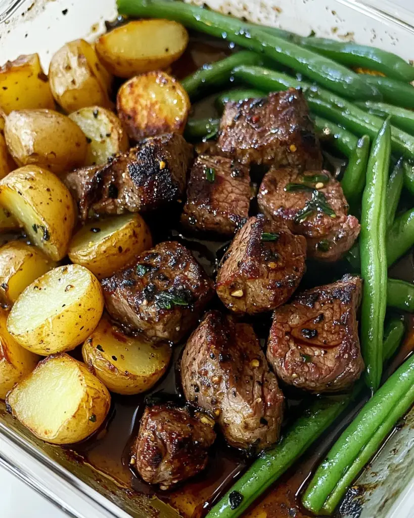 Garlic Balsamic Steak Bites