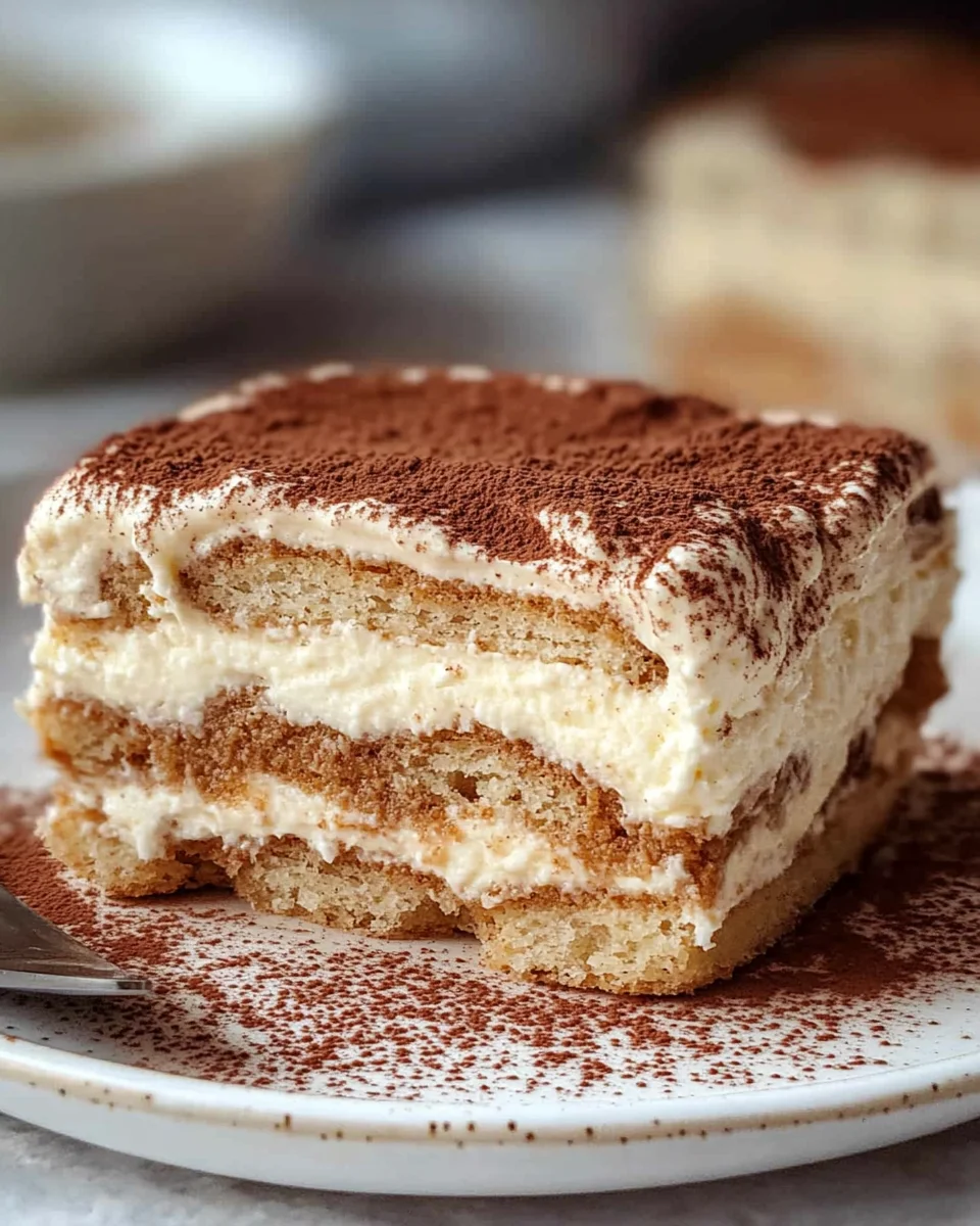 Healthy Tiramisu (Gluten-Free)