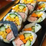 Kimbap (Korean Seaweed Rice Rolls)