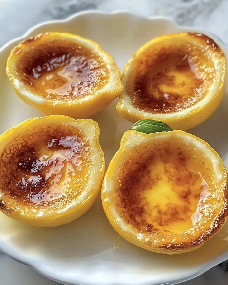 Lemon Posset Brûlée