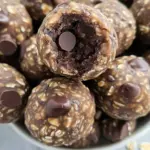 No Bake Chocolate Peanut Butter Energy Bites