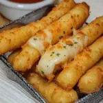 Palitos de patata y queso ¡muy crujientes! Aperitivo o entrante fácil (croquetas de papa)