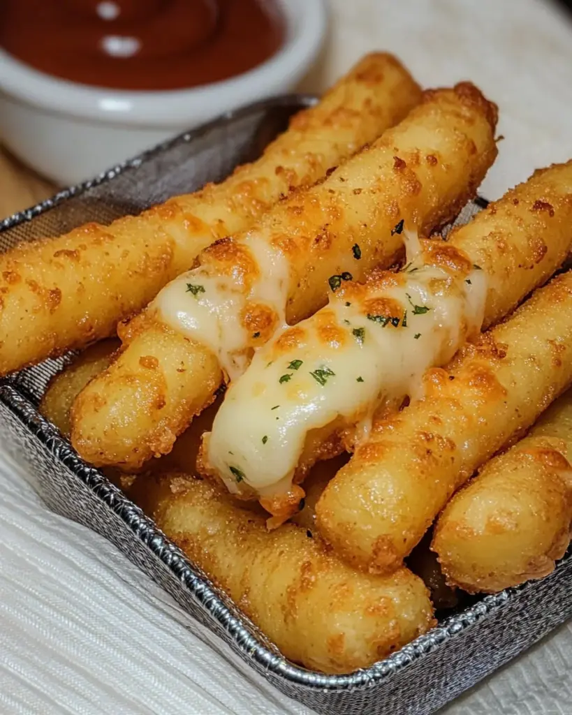 Palitos de patata y queso ¡muy crujientes! Aperitivo o entrante fácil (croquetas de papa)