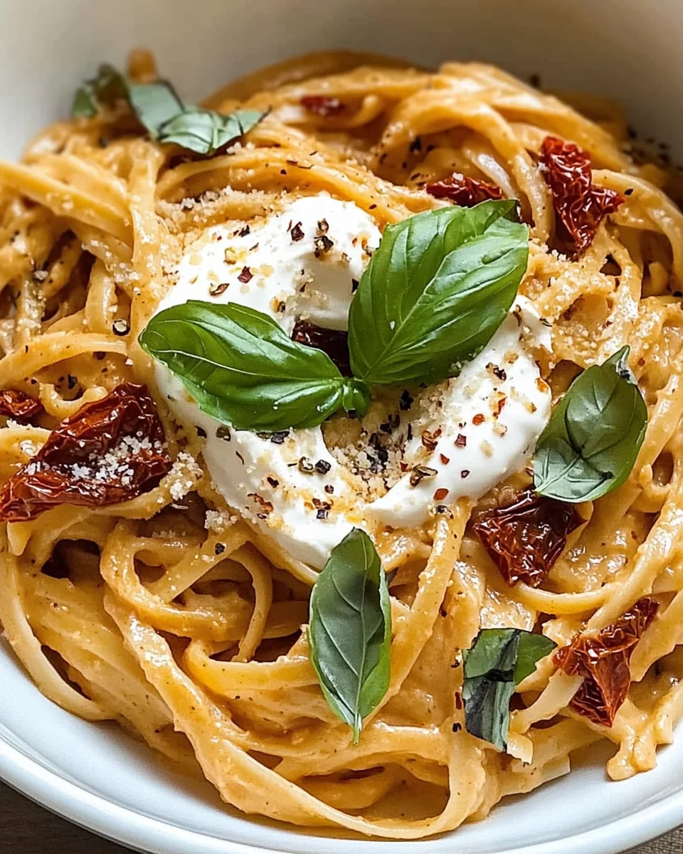 Sun-Dried Tomato Pasta