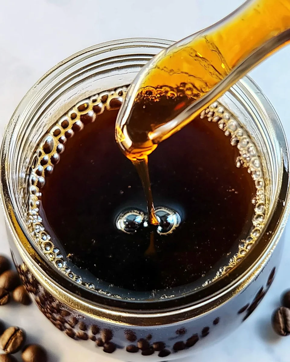 Sweet Coffee-Flavored Syrup